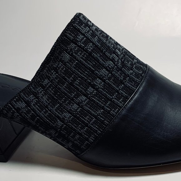 Vince Women’s Raven Black Leather Mule - Size: 6 - Picture 6 of 6